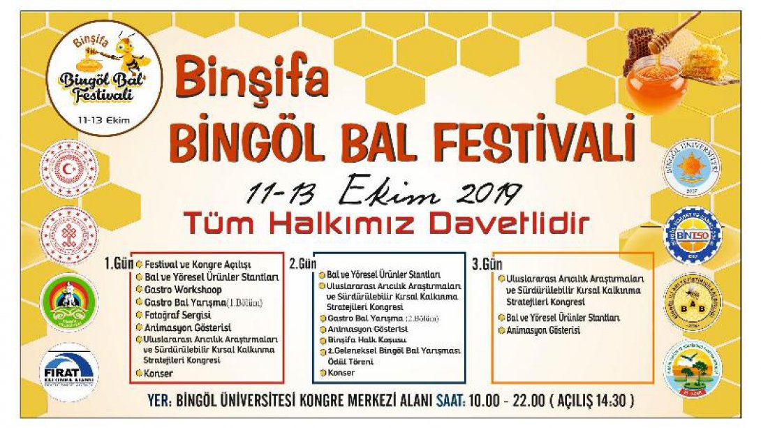 Uluslararası Binşifa Bingöl Bal Festivali