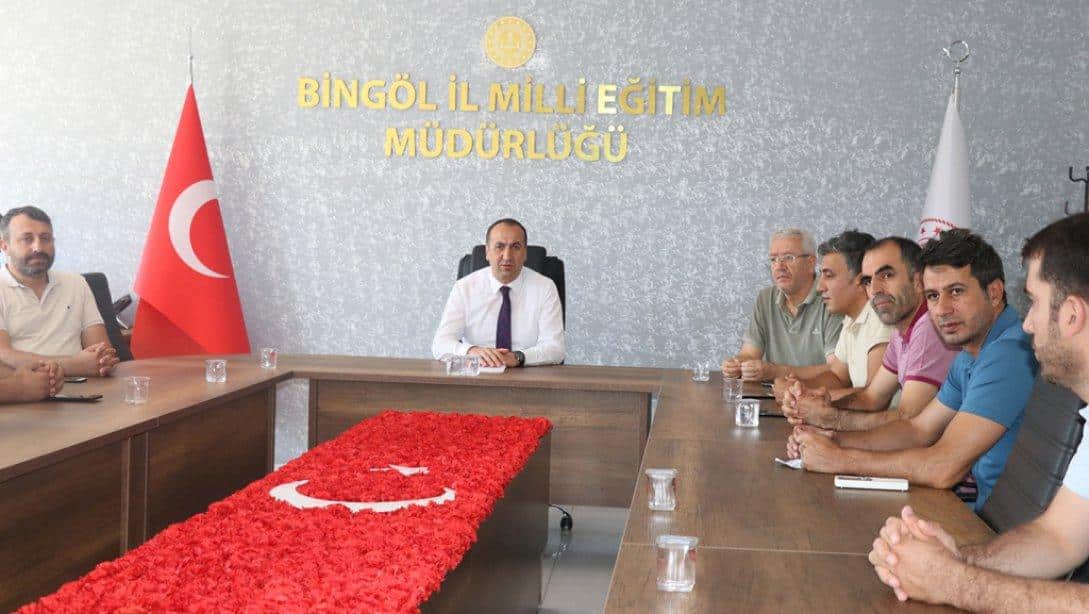 İl Müdürümüz Halil Yücel Başkanlığında LGS Tercih Süreci ve Sonuç Değerlendirme Toplantısı Gerçekleştirildi.