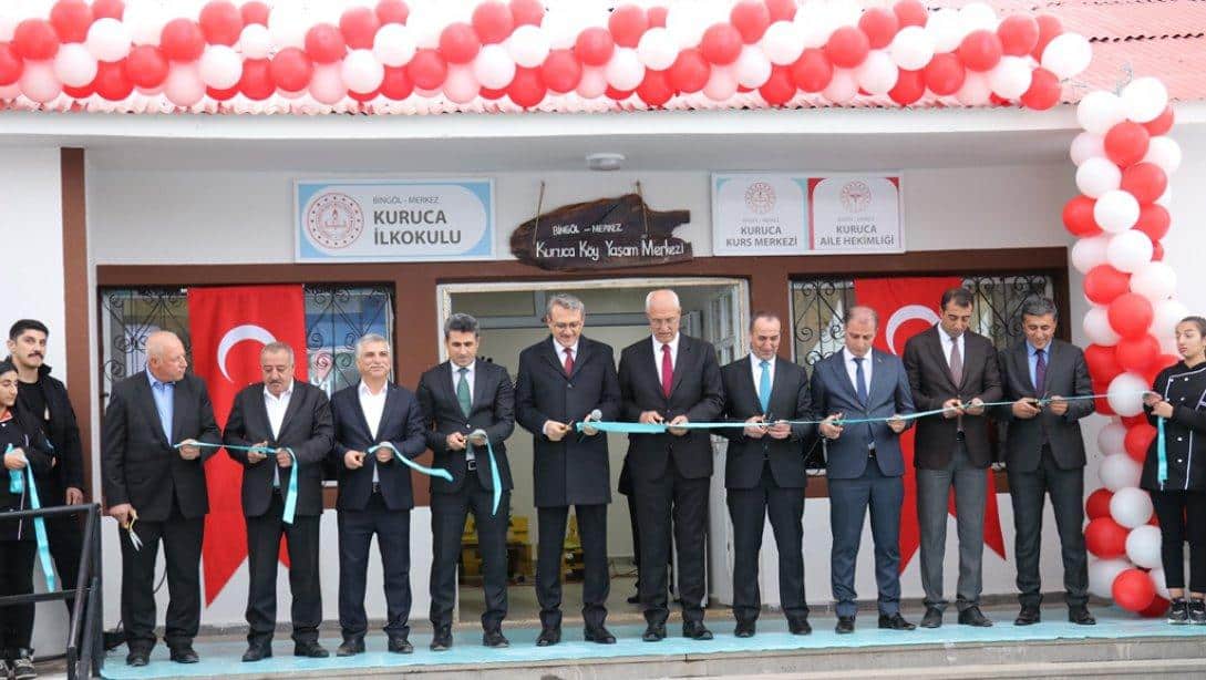 Kuruca Köy Yaşam Merkezinin Açılışı Gerçekleştirildi.