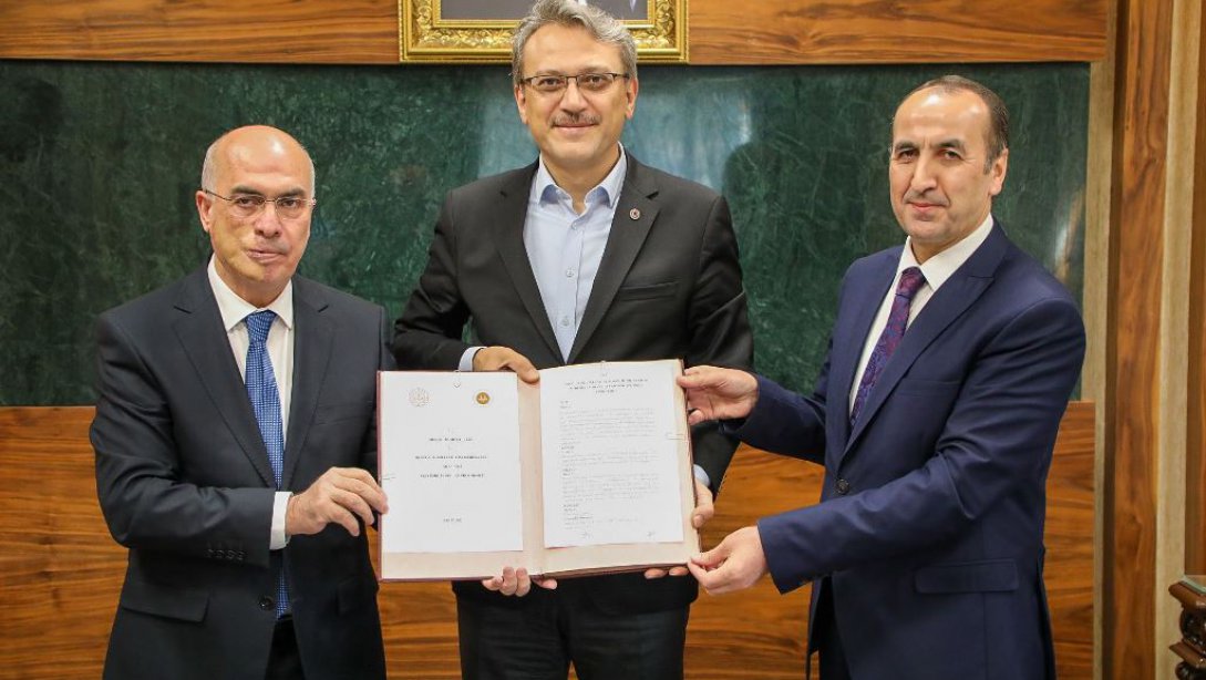 Eğitimde İş Birliği Protokolü' İmzalandı