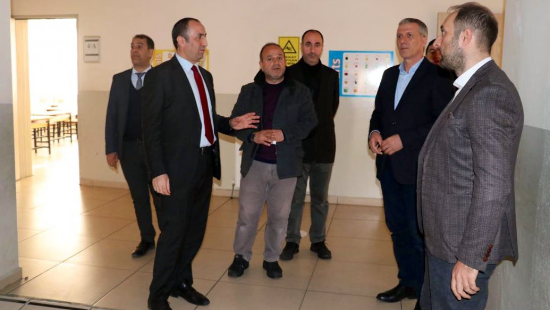 İl Milli Eğitim Müdürümüz Yücel, Solhan ve Genç İlçesi Okullarımızı Ziyaret Etti